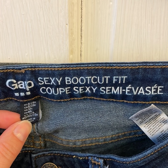Gap indigo sexy bootcut fit 8/29s - Picture 2 of 3